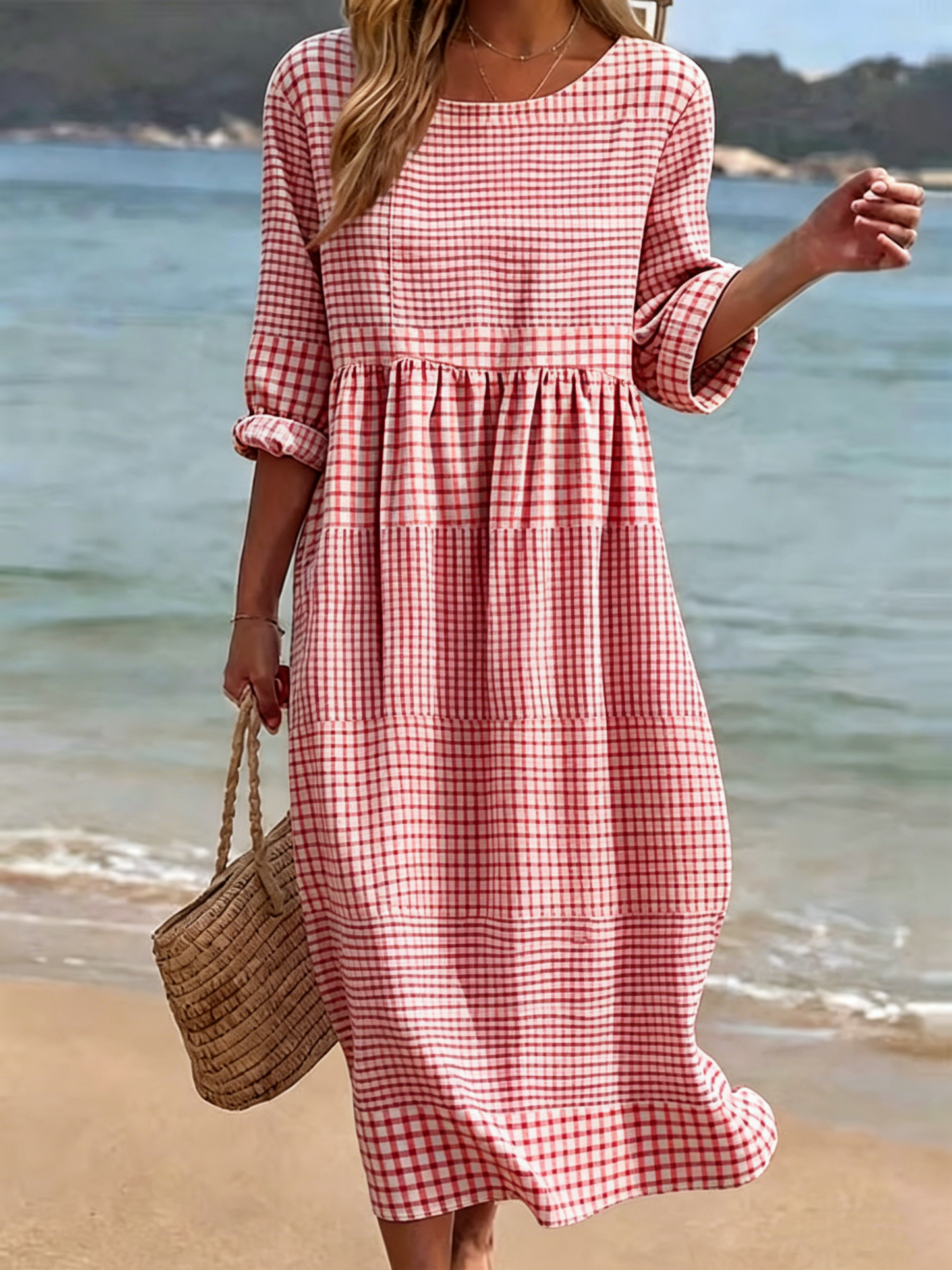 New Arrival🔥Women's Cotton-Linen Dress