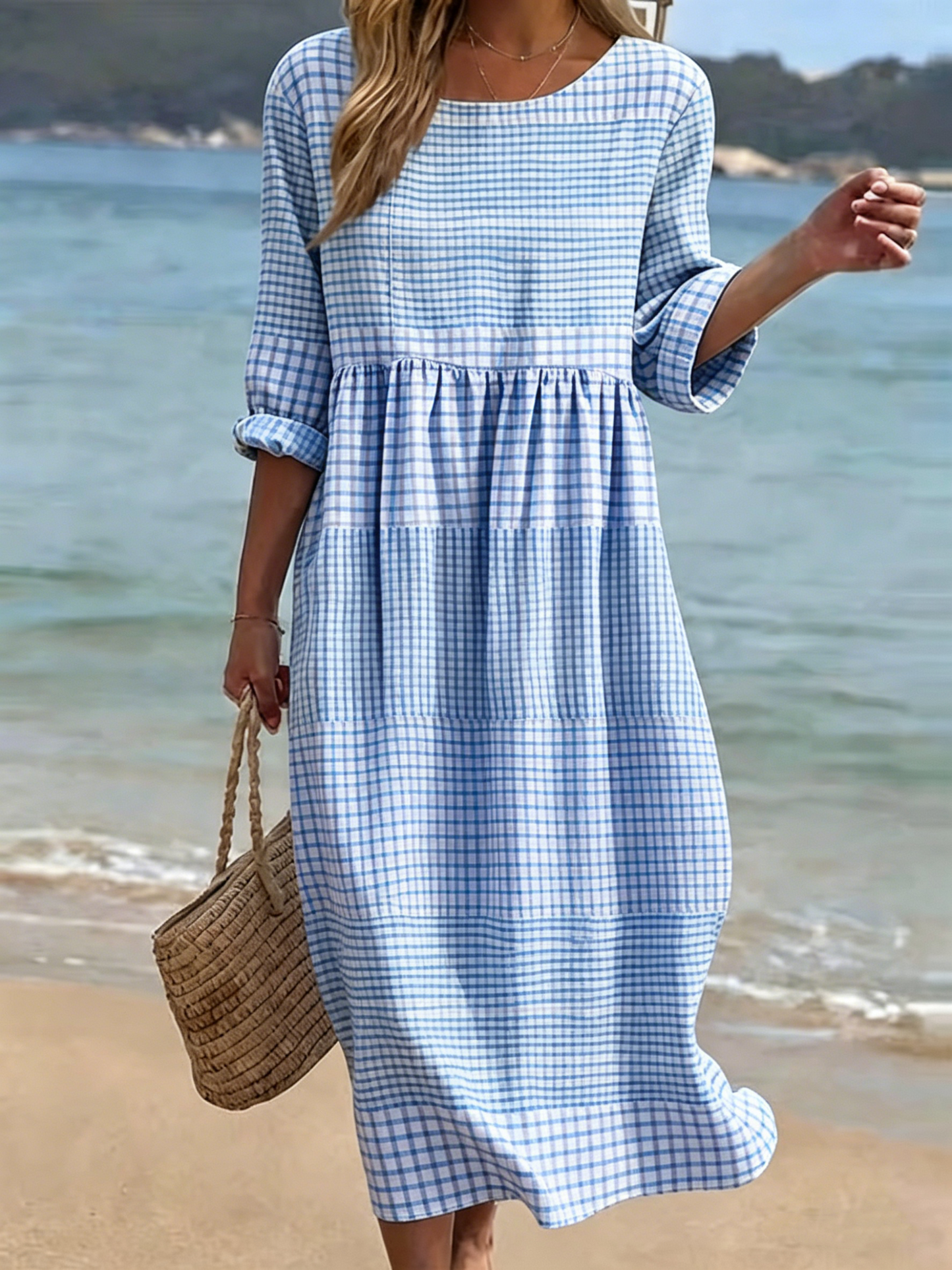 New Arrival🔥Women's Cotton-Linen Dress
