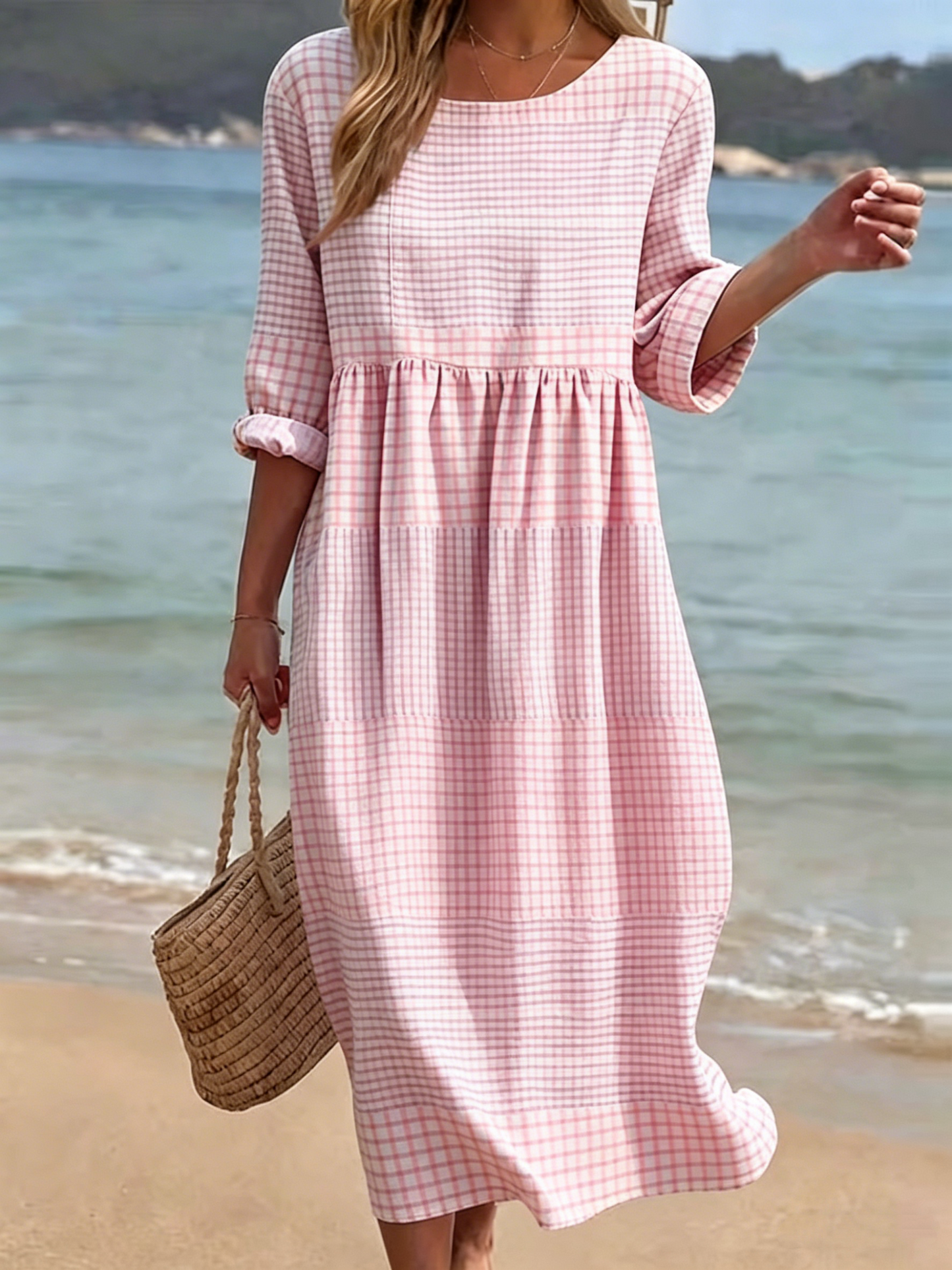 New Arrival🔥Women's Cotton-Linen Dress
